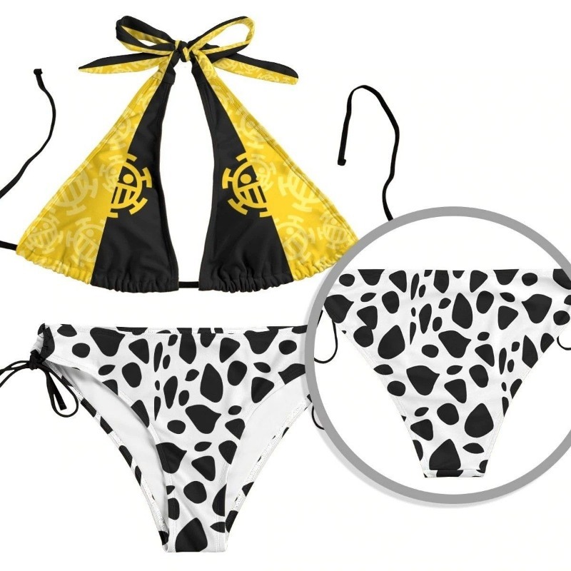 Japan Summer Festival Clothing - Maillot de bain One Piece Luffy,