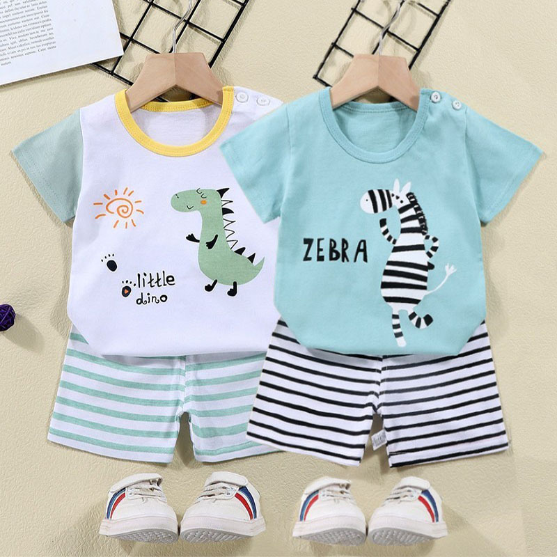 Summer Clothing Baby Boy - Ensemble de survêtement 2 pièces en