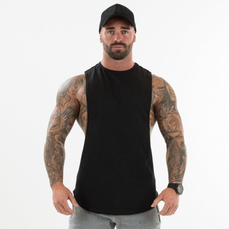 Summer Clothing Drop - T-shirt de Musculation Uni pour Homme,