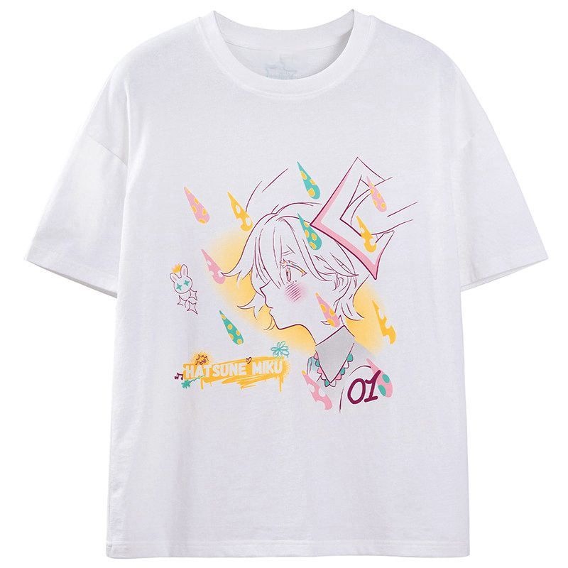 Japan Summer Festival Clothing - Nouveau t-shirt Hatsune Miku à manches