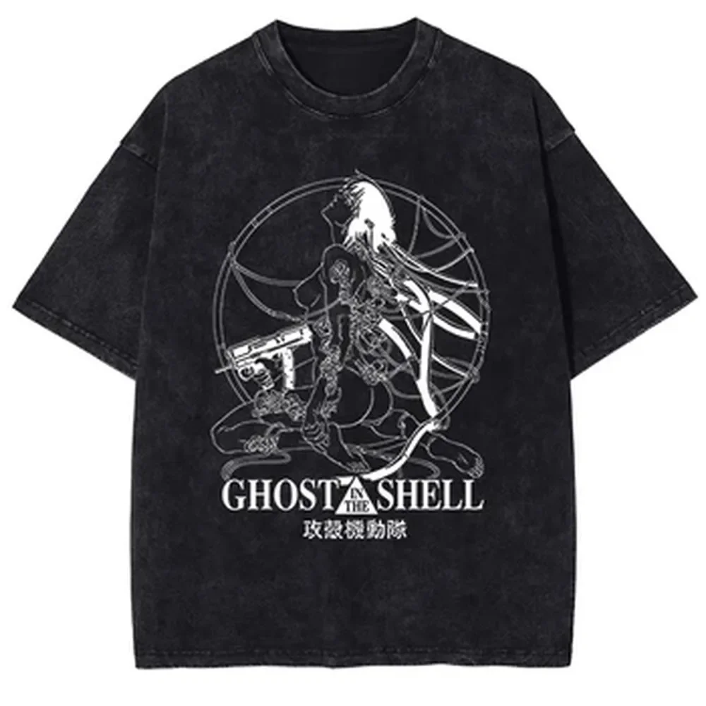 Summer Clothing Italy - T-shirt graphique manga Ghost in the