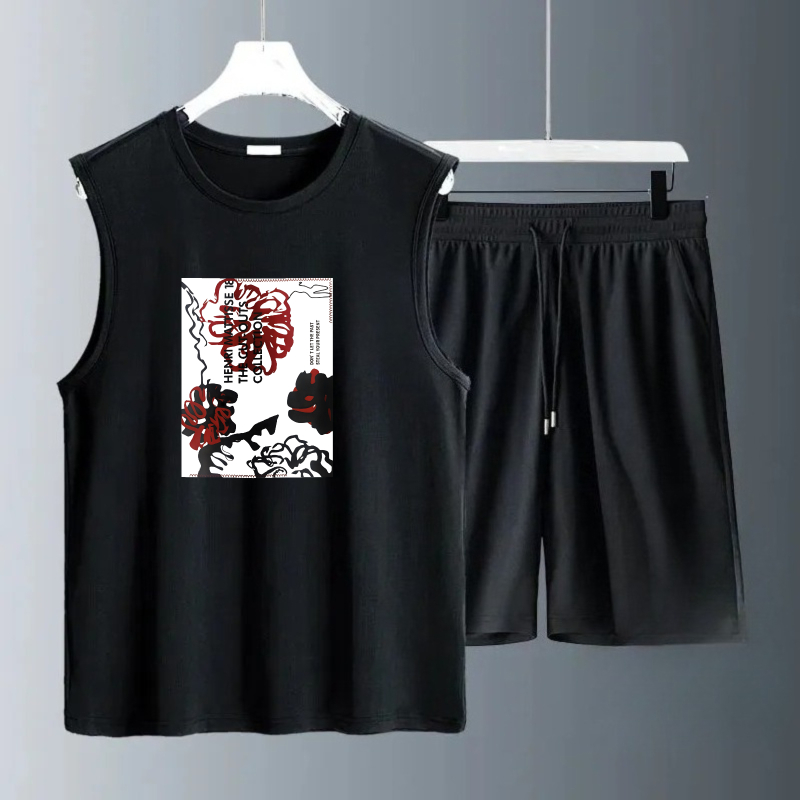 Summer Clothing Tops - Ensemble de débardeurs pour hommes Été