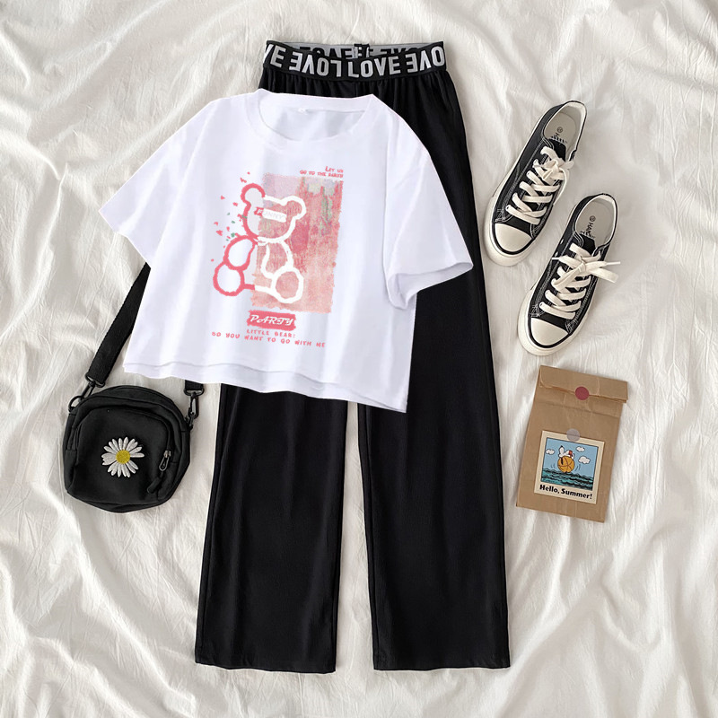 Summer Clothing Teen Girls - Ensemble de vêtements d'été pour filles