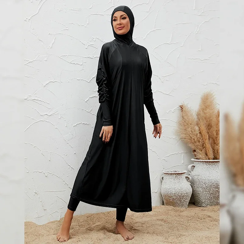 Summer Clothing Young Women - Abaya-Ensemble de 3 pièces pour femme