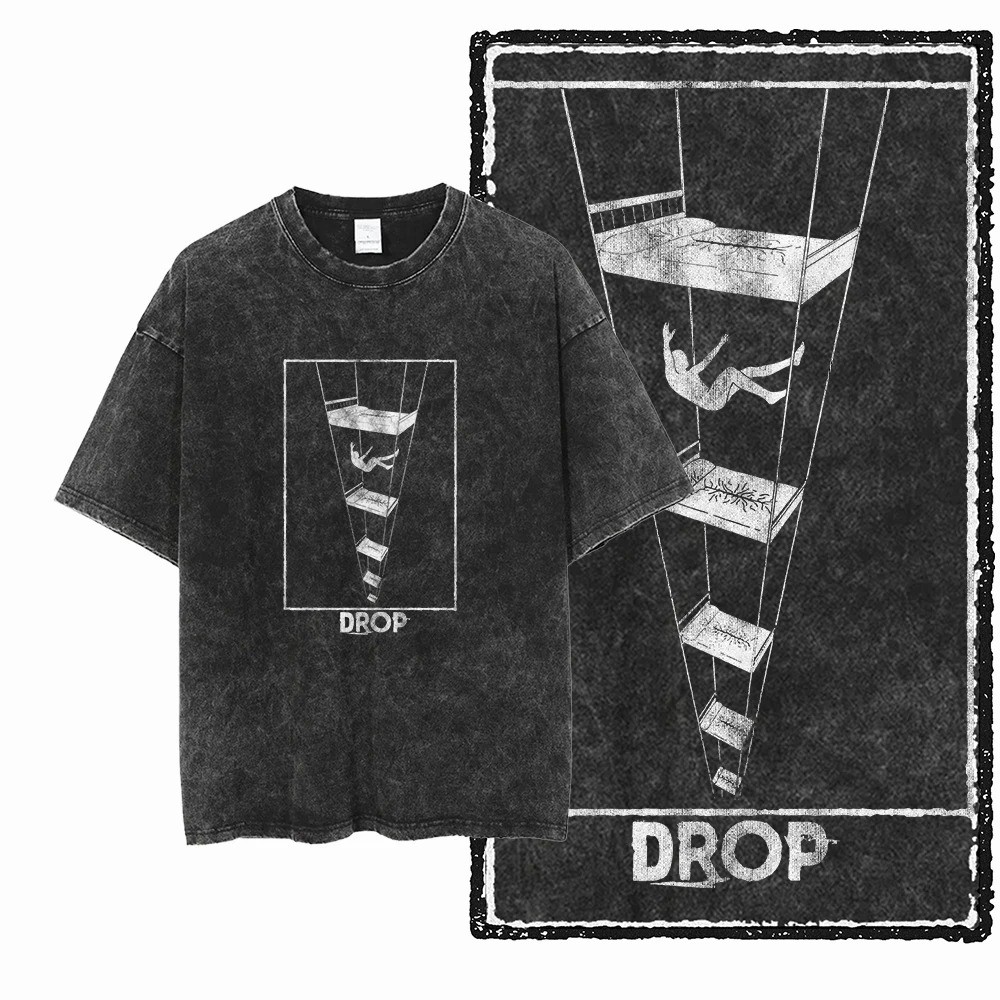 Summer Clothing Drop - T-shirt Oversize Vintage Lavé « DROP