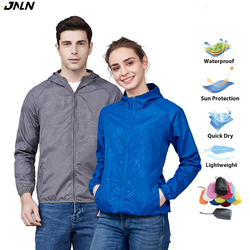 Summer Rain Clothing - JNLN unisexe randonnée veste hommes femmes