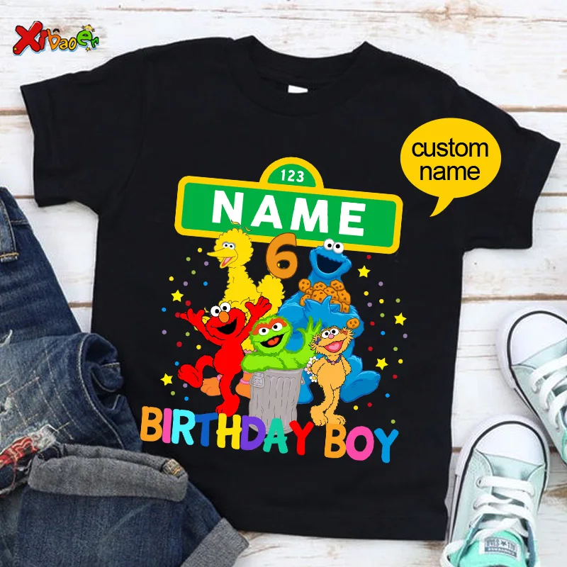 Summer Clothing Teen Girls - Sirène anniversaire fille t-shirt noir princesse