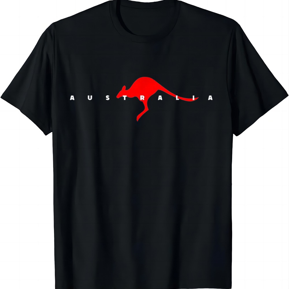 Summer Clothing Women Australia - T-shirt Kangourou Australien, T-shirt graphique décontracté