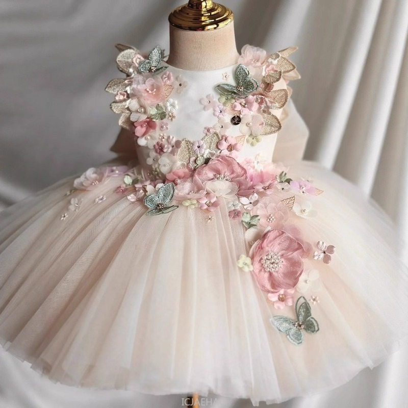 Summer Clothing Baby Girl - Robe de mariée d'été pour enfants,