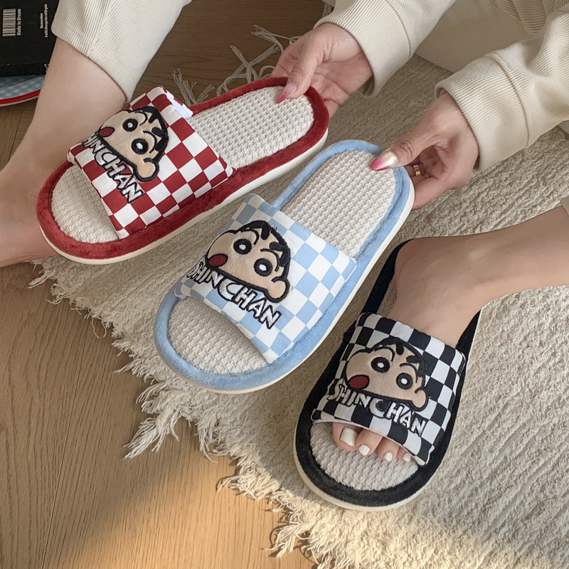 Chaussons en lin Anime Crayon  - Japan Summer Festival Clothing avis et prix