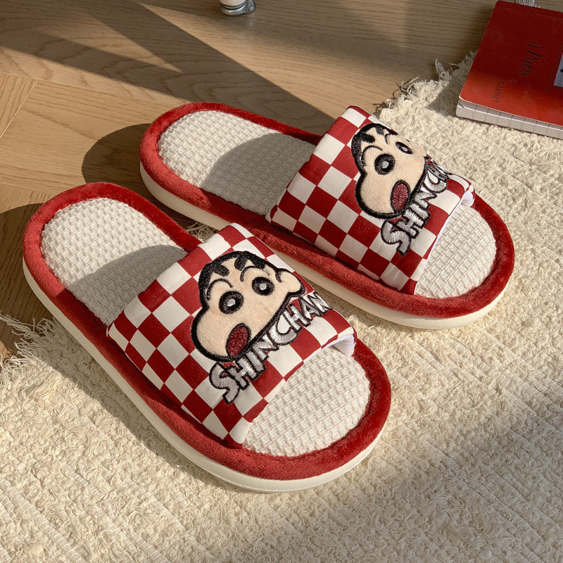 Chaussons en lin Anime Crayon  - Japan Summer Festival Clothing avis et prix