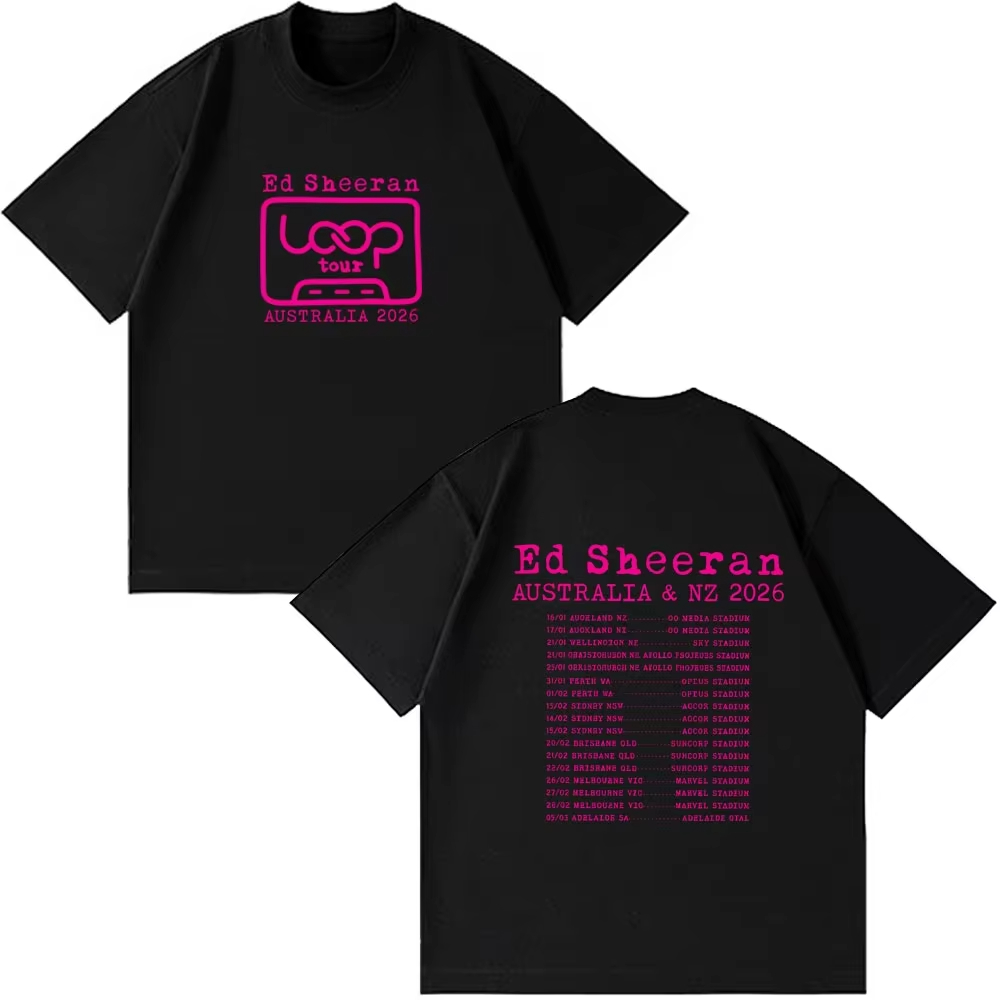 T-shirts de la tournée Ed Shee - Summer Clothing Women Australia avis et prix