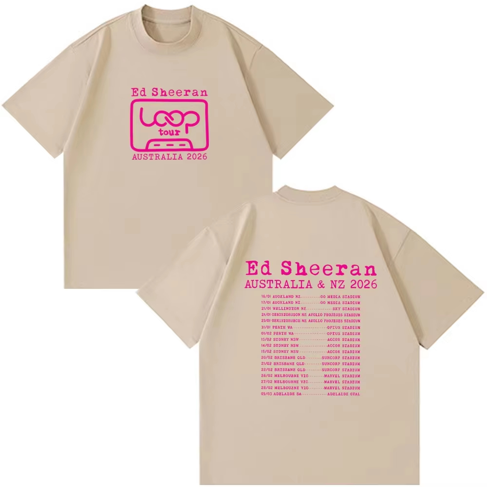 T-shirts de la tournée Ed Shee - Summer Clothing Women Australia avis et prix