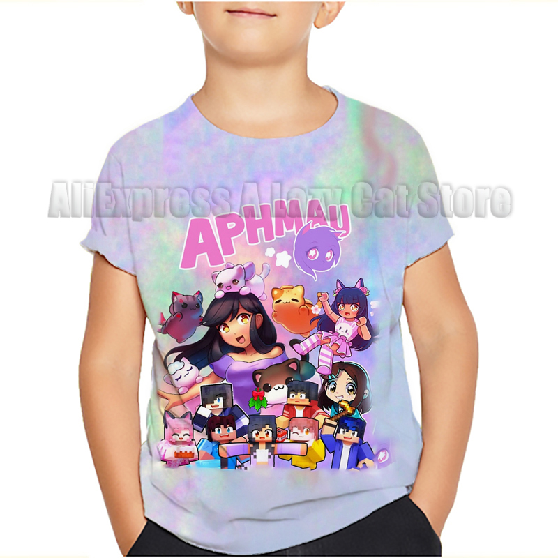 Aphmau-T-shirt manches courtes - Summer Clothing Baby Boy avis et prix
