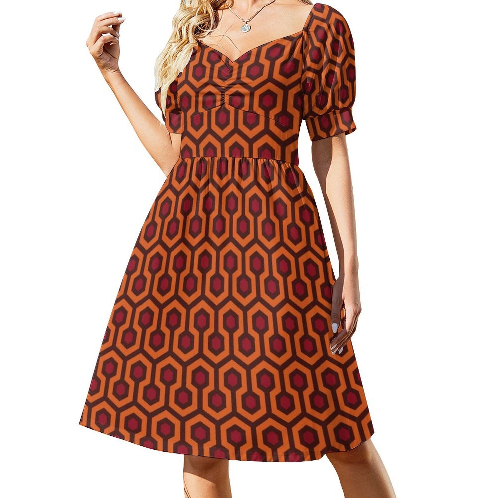 Robe Boho Chic à motif Overloo - Summer Clothing For A Beach avis et prix