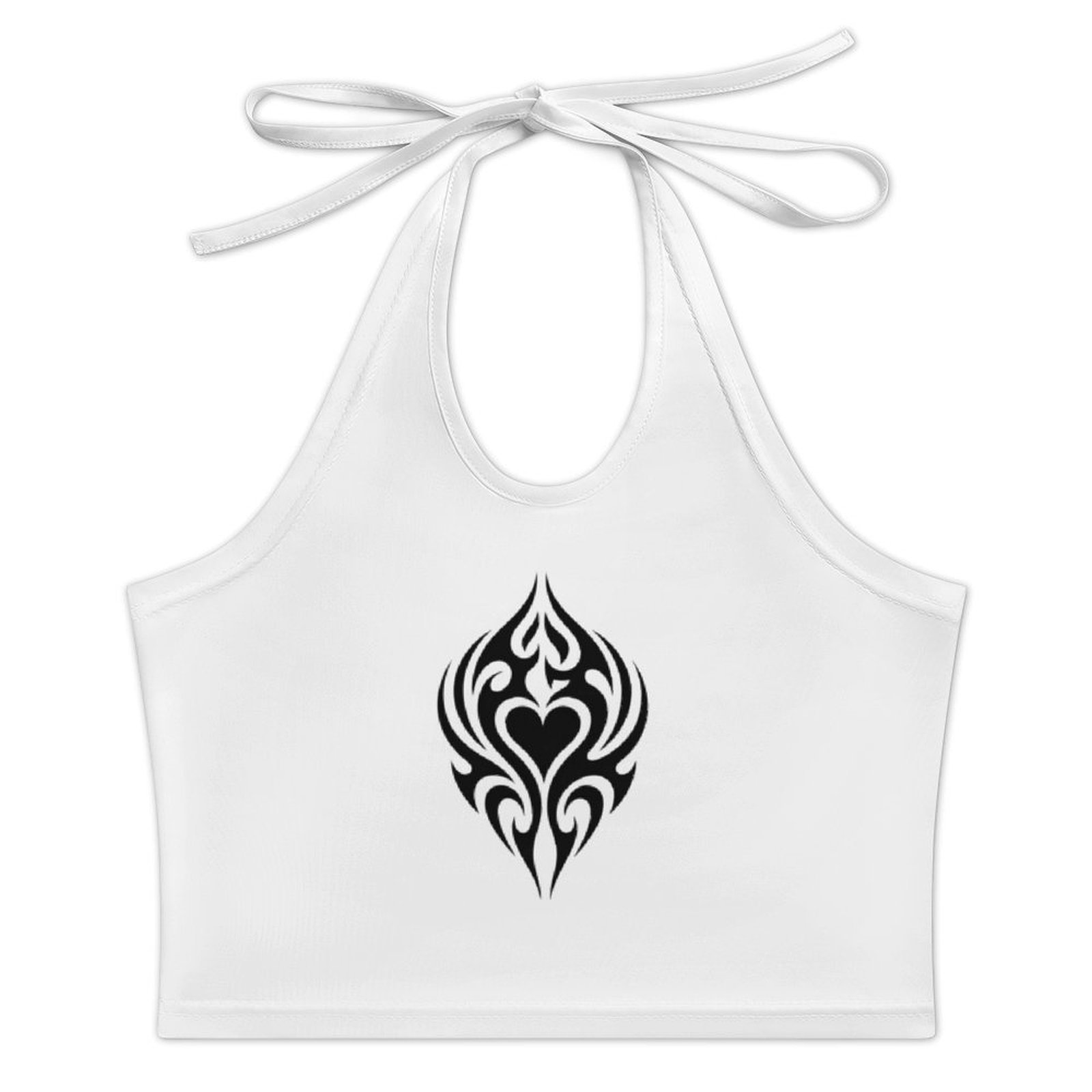 Haut court en maille pour femm - Halter Neck Top avis et prix