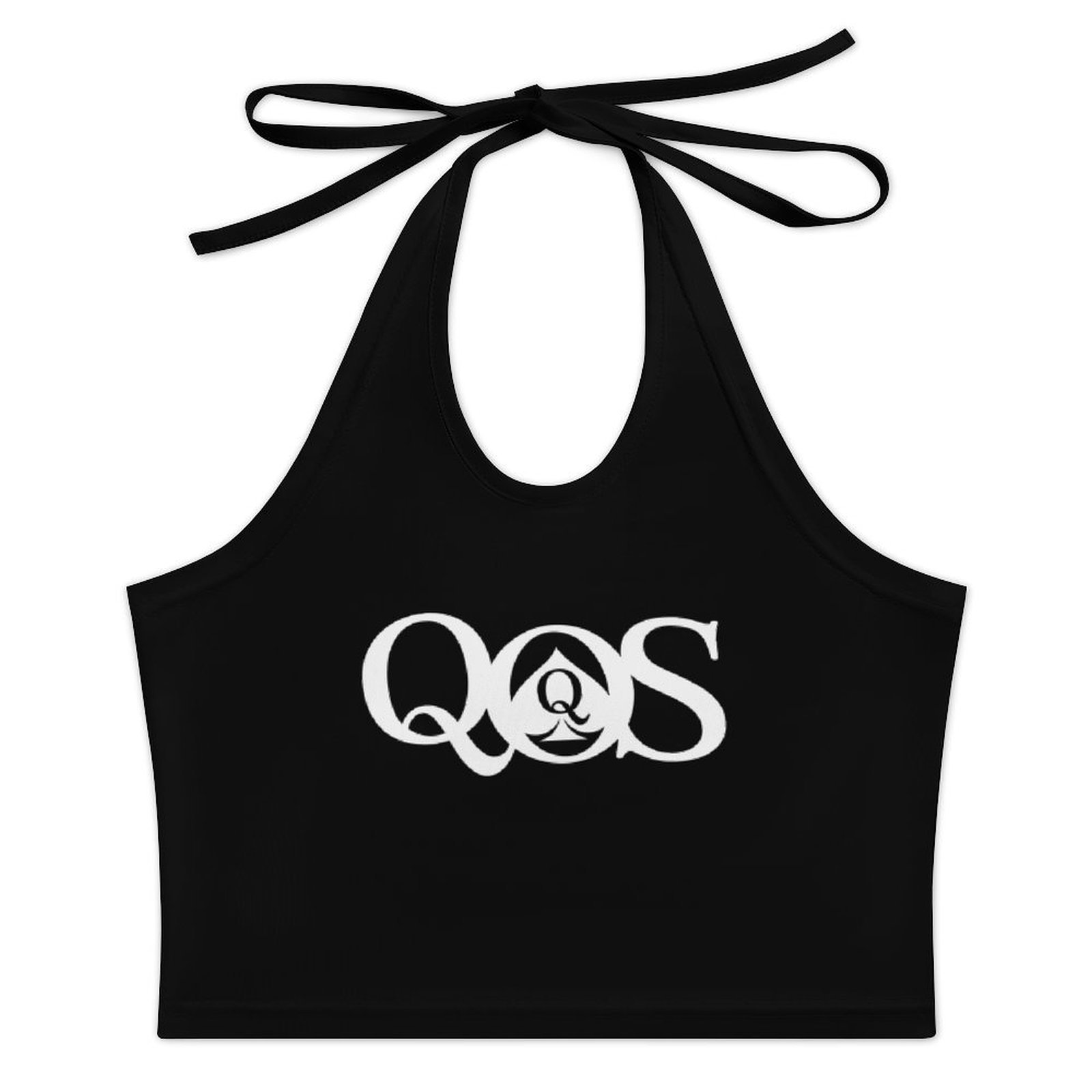 Hauts licou imprimés QOS pour  - Halter Neck Top avis et prix