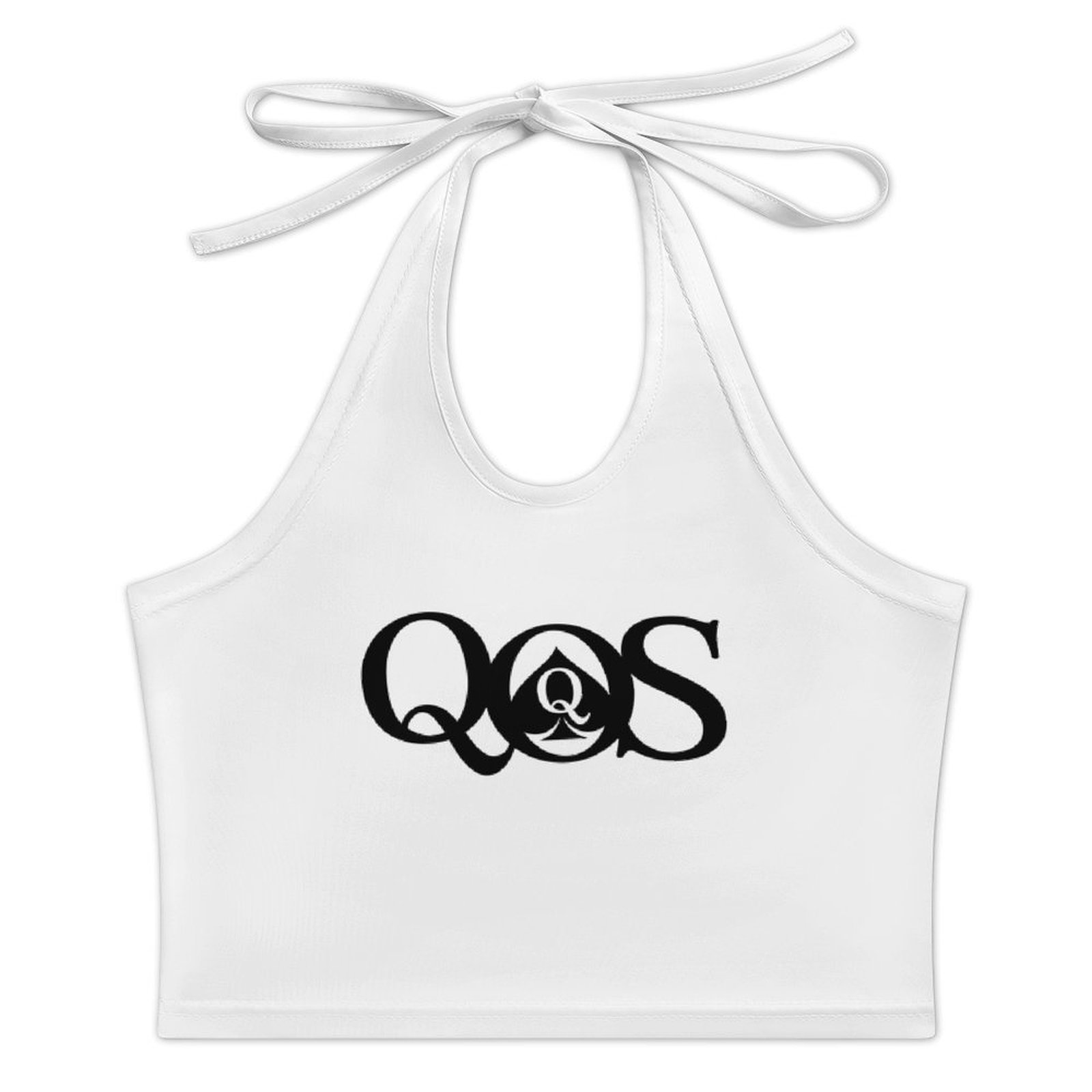 Hauts licou imprimés QOS pour  - Halter Neck Top avis et prix