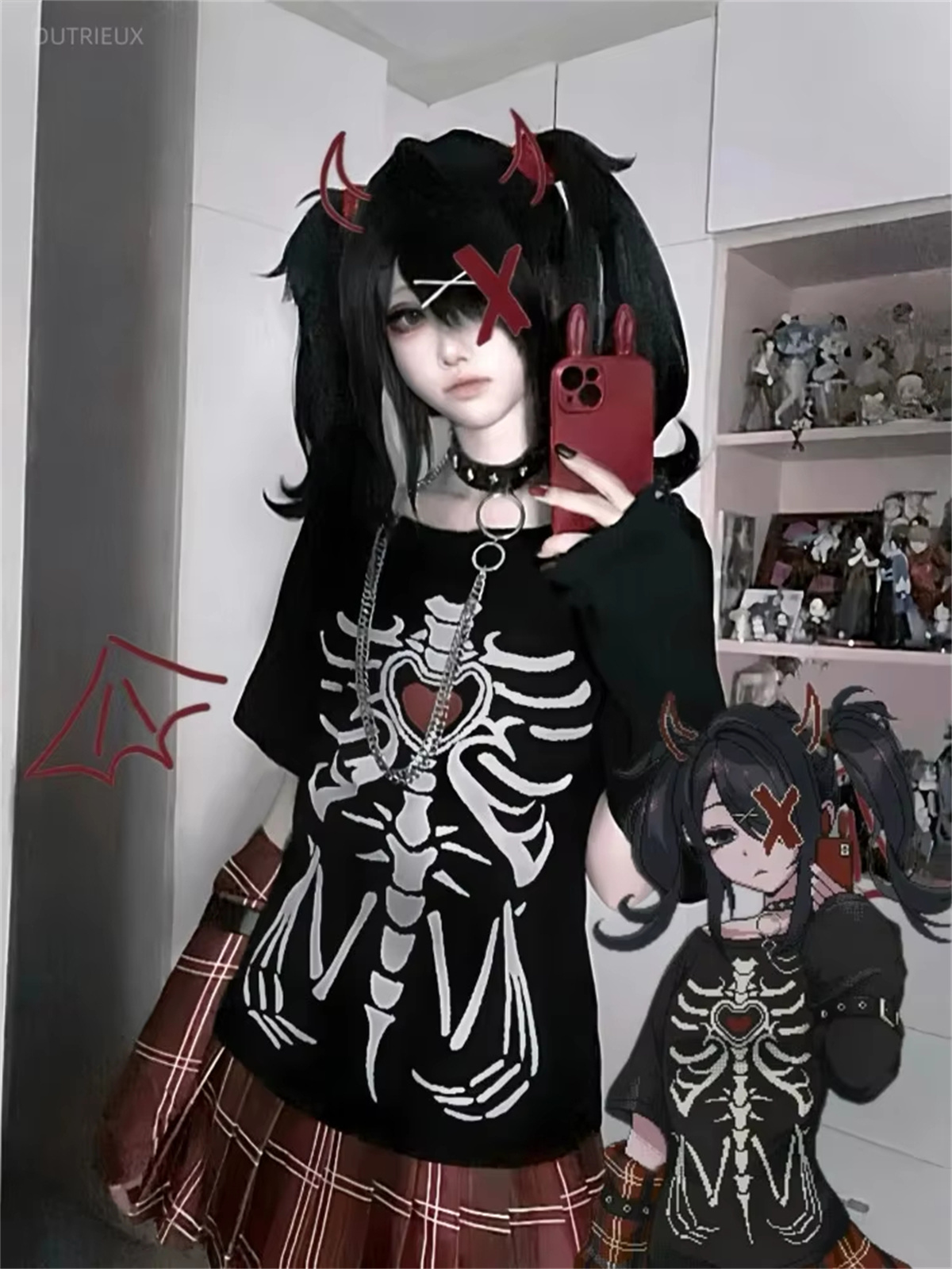 T-shirt Anime Ame Cosplay Cost - Summer Rain Clothing avis et prix