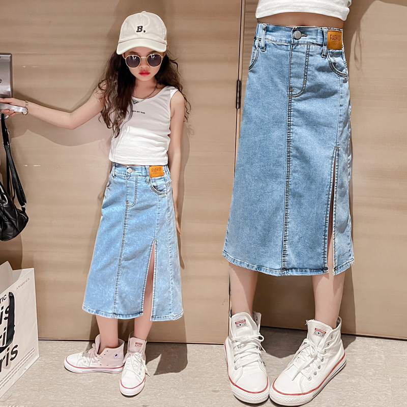 Jupe en jean pour adolescentes - Summer Clothing Teen Girls avis et prix