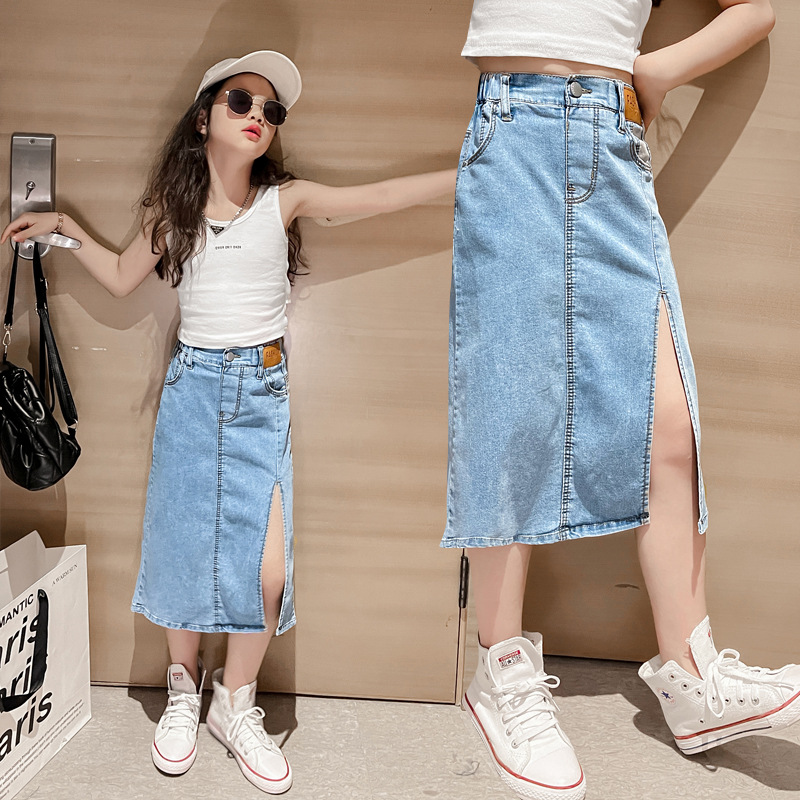 Jupe en jean pour adolescentes - Summer Clothing Teen Girls avis et prix