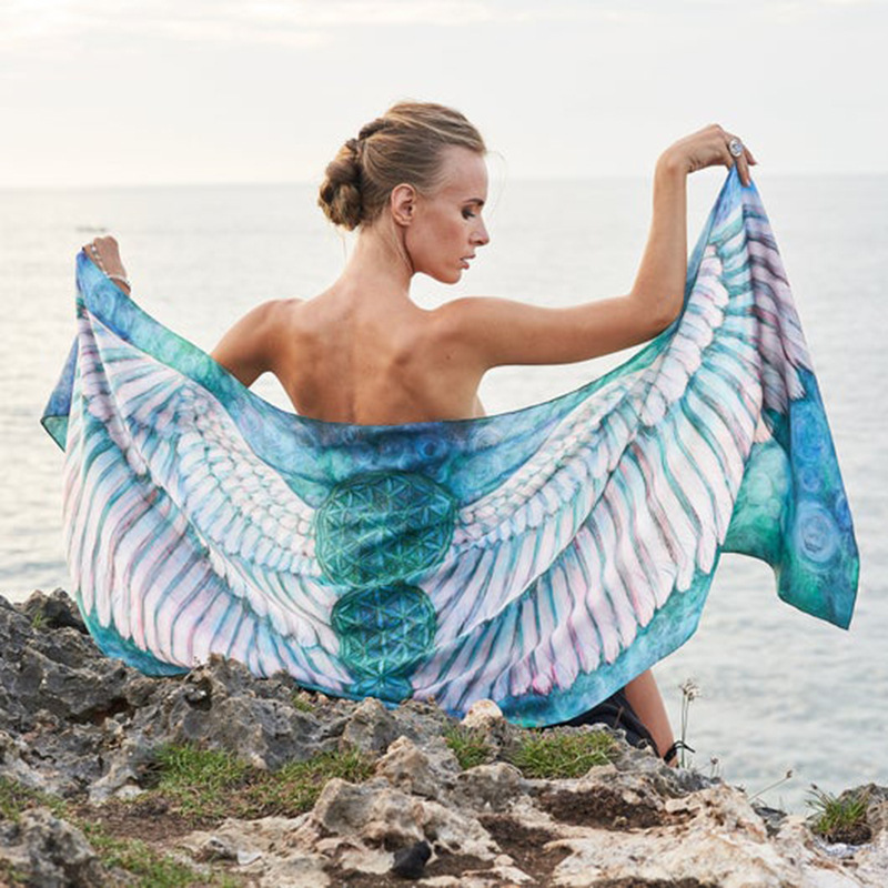 Cache maillot de bain avec ail - Summer Clothing Young Women avis et prix