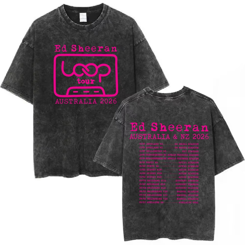 T-shirt vintage délavé Ed Shee - Summer Clothing Women Australia avis et prix