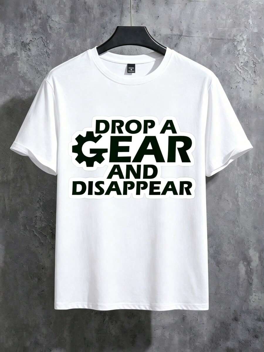 Drop A Gear And Disappear - T- - Summer Clothing Drop avis et prix