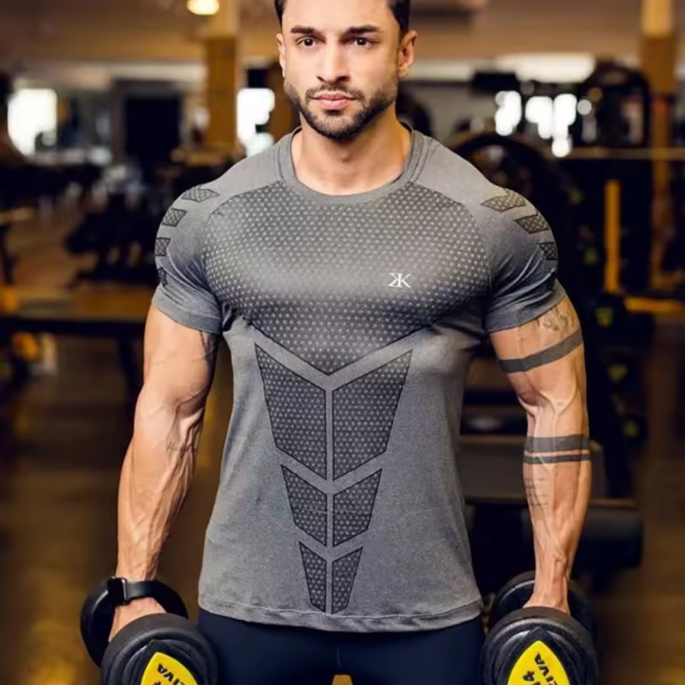 2025 hommes course sport T-shi - Summer Clothing Men 2025 avis et prix