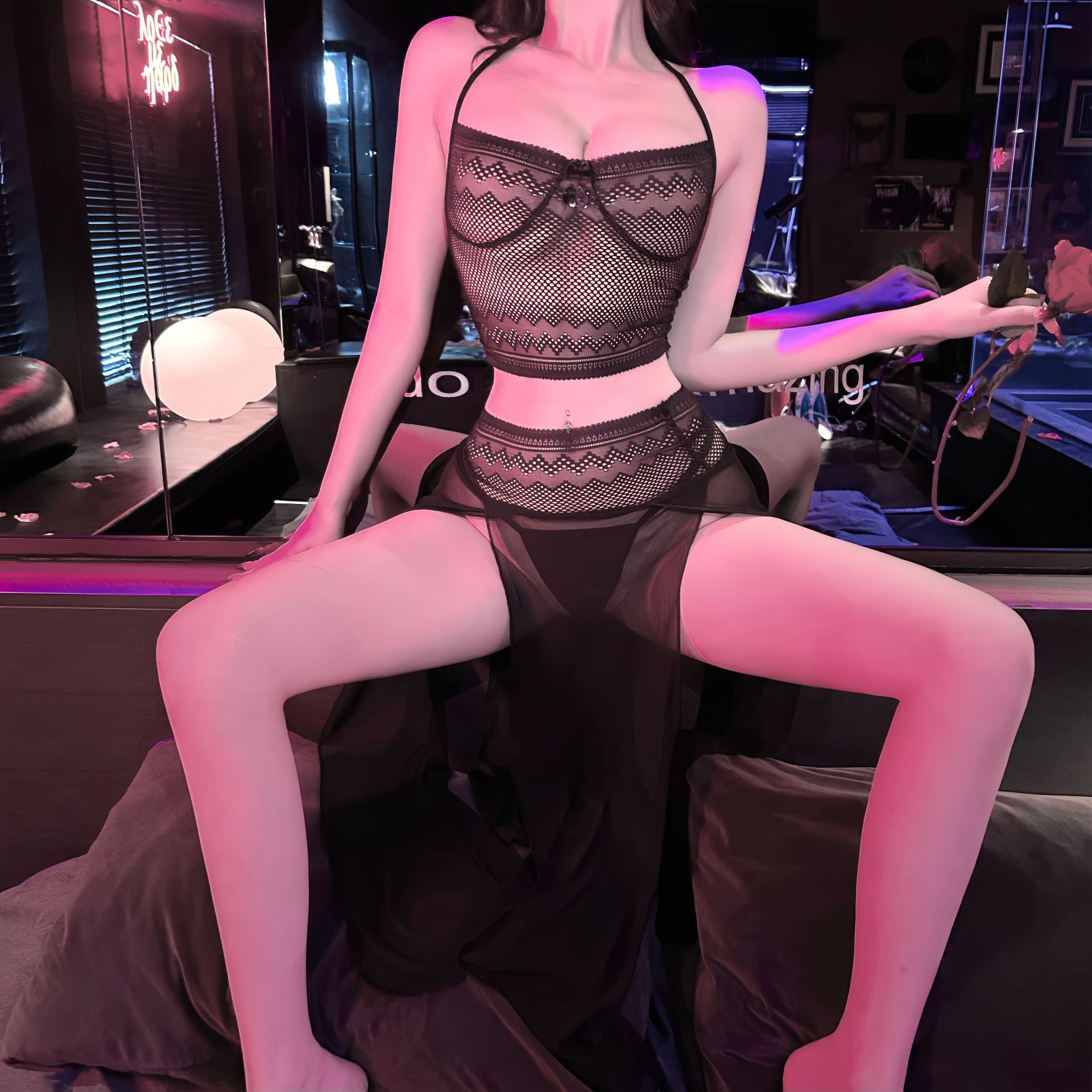 Robe Perspective sangle vague  - Summer Clothing Drop avis et prix