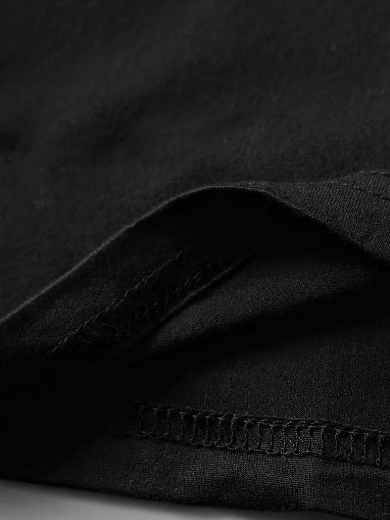 T-shirt à col en V à manches c - Summer Clothing Drop avis et prix