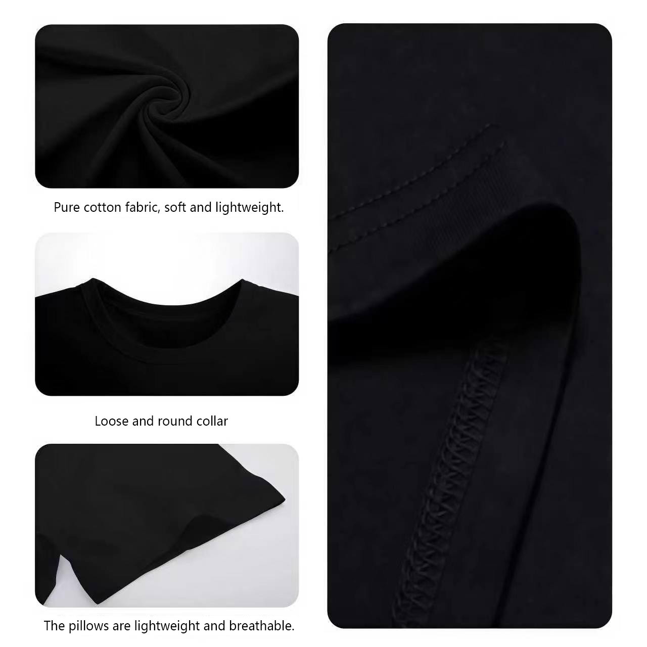 1 t-shirt noir imprimé rétro s - Summer Clothing Italy avis et prix