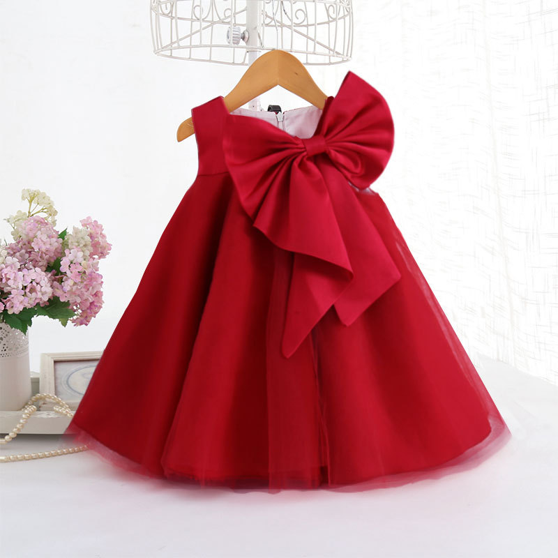Robe d'été à gros nœud pour pe - Summer Clothing Baby Girl avis et prix