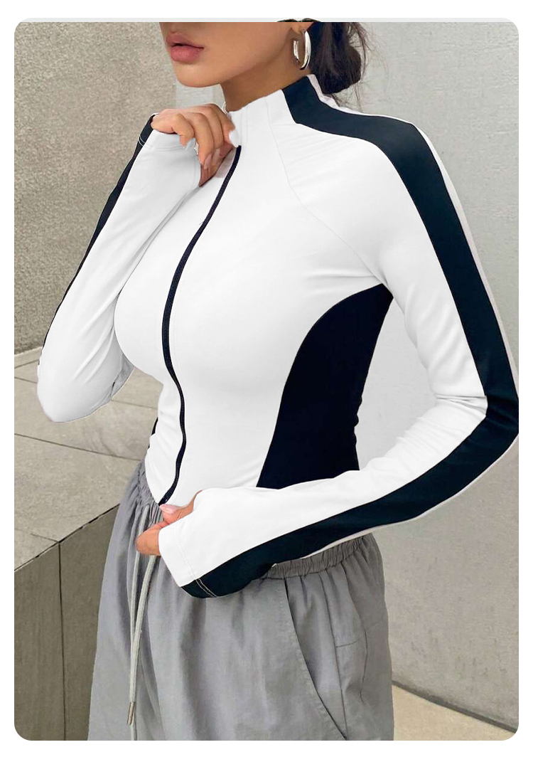 Veste de yoga à col montant po - Summer Clothing For Women avis et prix