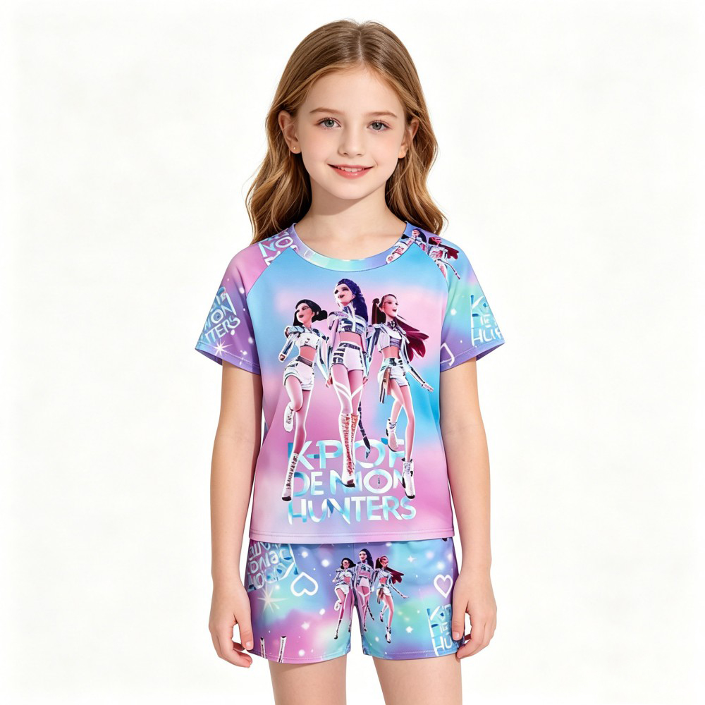 Nouvel ensemble de pyjamas Kpo - Summer Clothing Teen Girls avis et prix