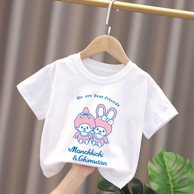 T-shirts Monchhichi pour enfan - Summer Clothing Baby Girl avis et prix