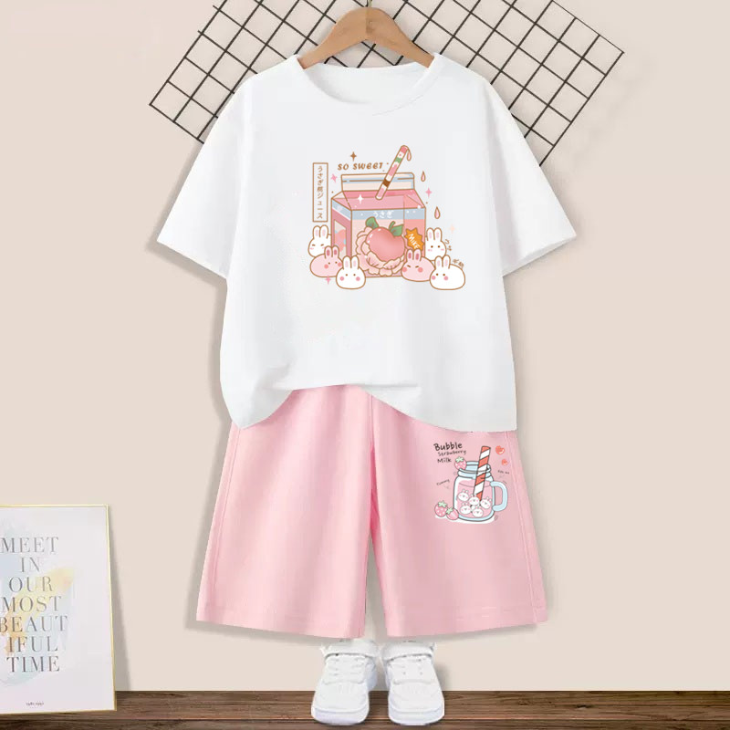 Ensemble de tenue d'été 2 pièc - Summer Clothing Teen Girls avis et prix