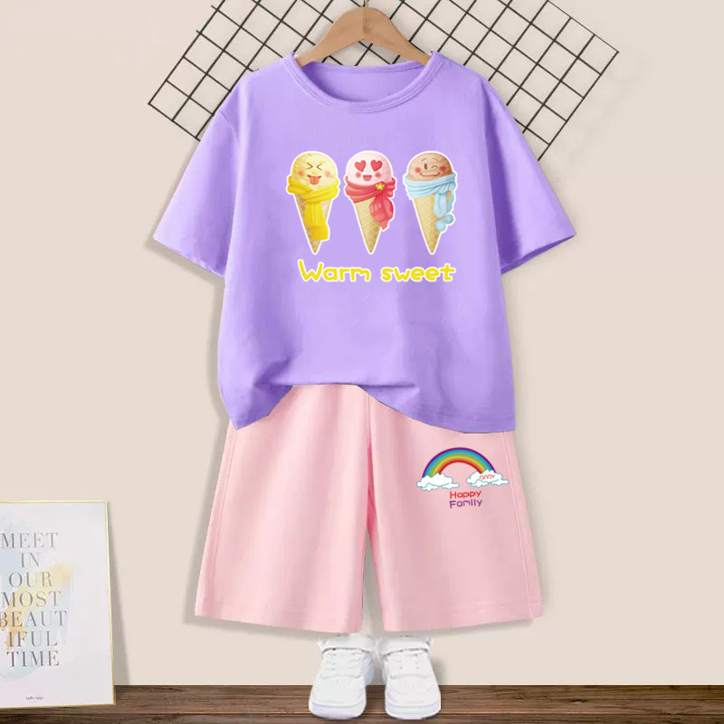 Ensemble de tenue d'été 2 pièc - Summer Clothing Teen Girls avis et prix