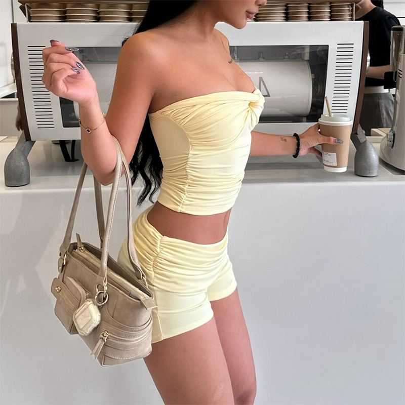Ensemble décontracté Y2K été 2 - Summer Clothing Tops avis et prix