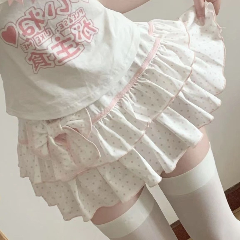 Y2K-Mini jupe Lolita avec nœud - Summer Clothing Young Women avis et prix