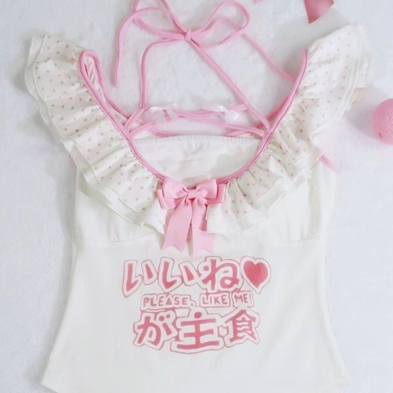 Y2K-Mini jupe Lolita avec nœud - Summer Clothing Young Women avis et prix