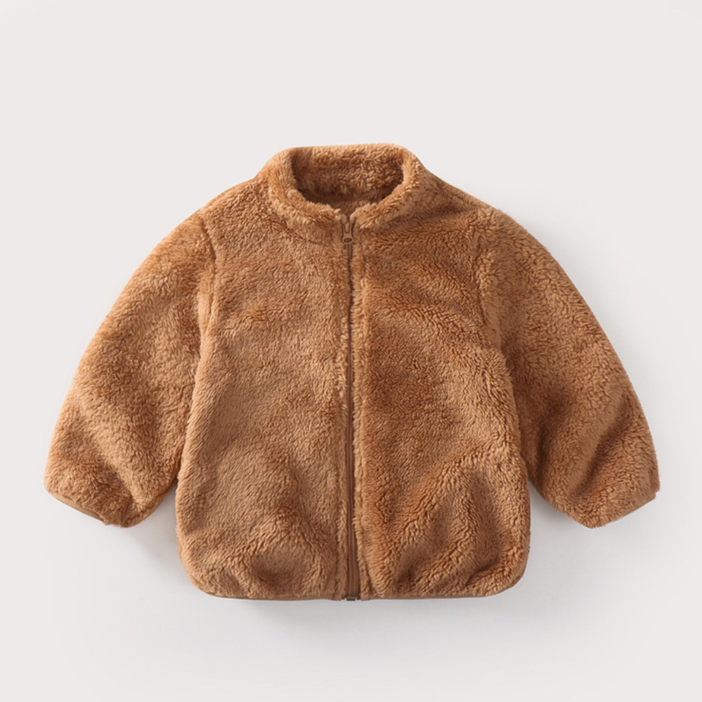 Manteau en peluche uni pour en - Summer Clothing Baby Boy avis et prix