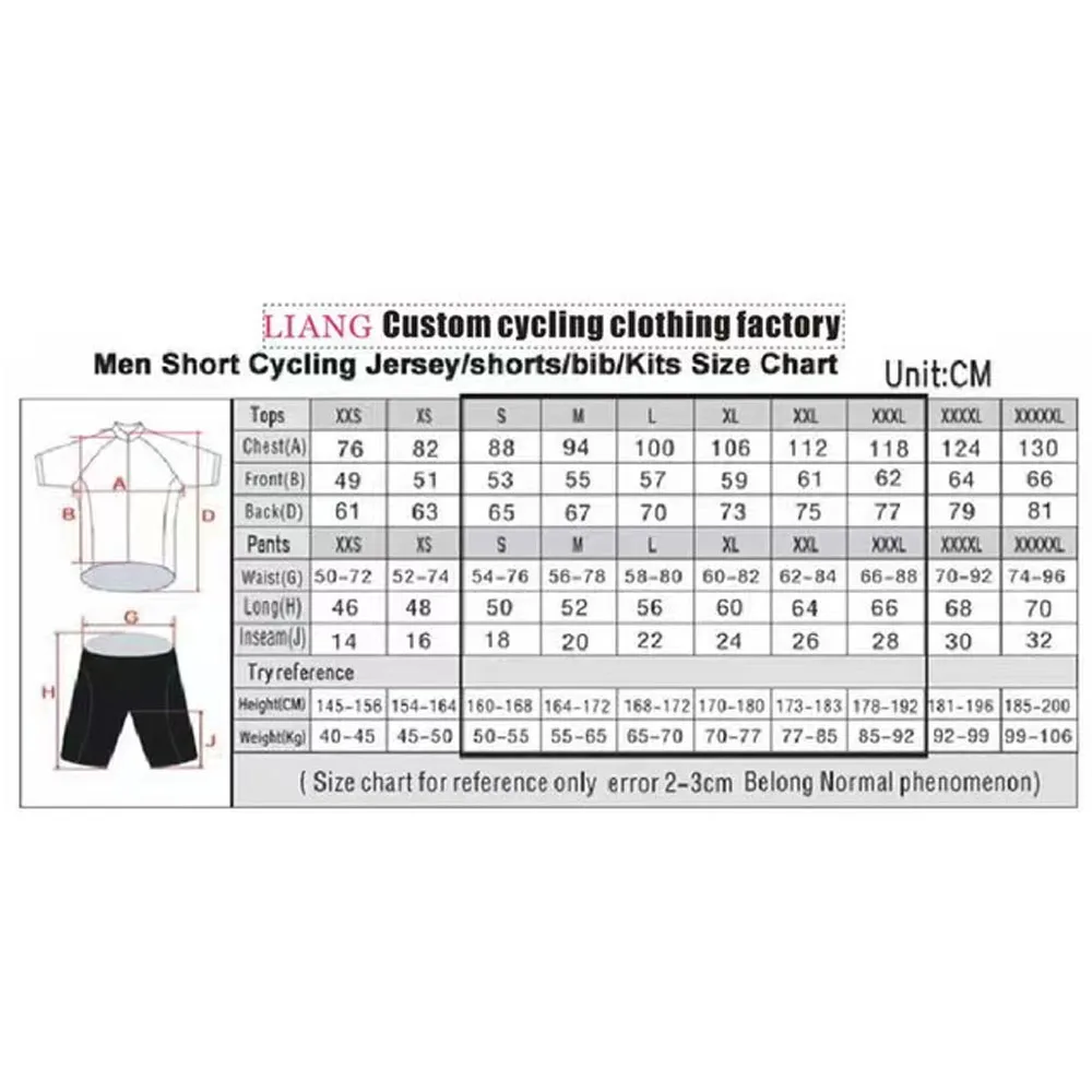 Maillot de cyclisme de l'équip - Summer Clothing Men 2025 avis et prix