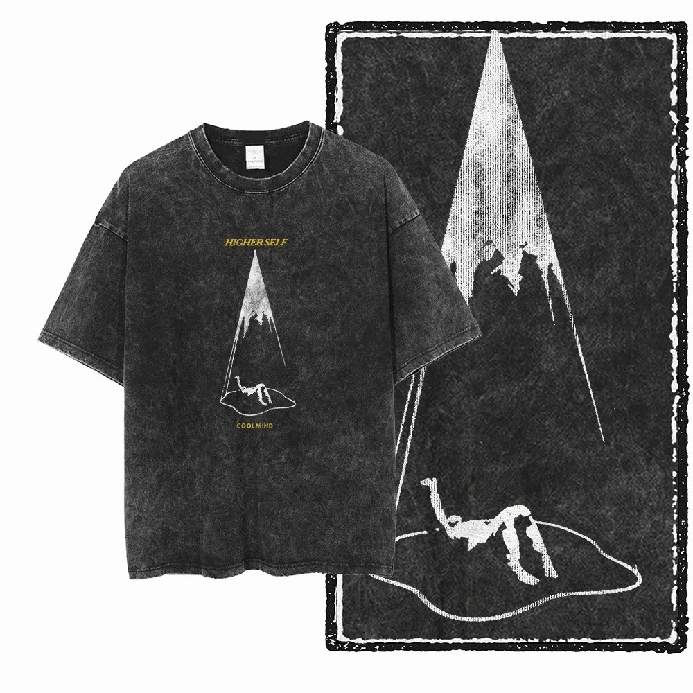 T-shirt Oversize Vintage Lavé  - Summer Clothing Drop avis et prix