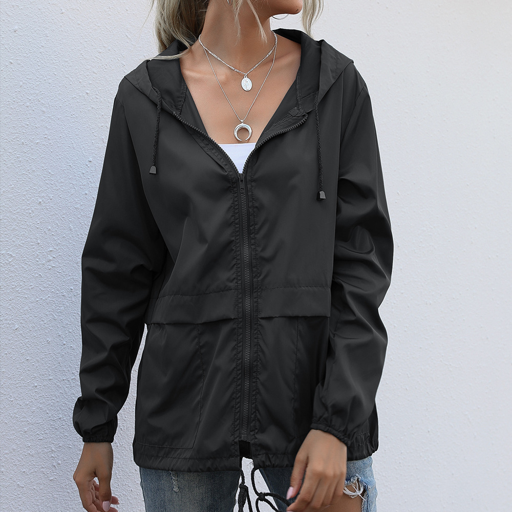 Veste de Pluie Unie pour Femme - Summer Rain Clothing avis et prix