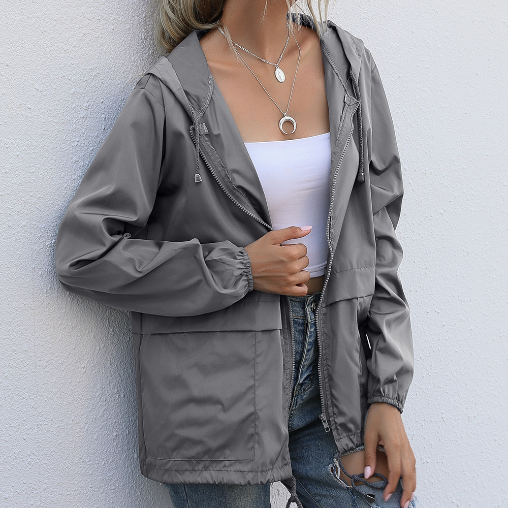 Veste de Pluie Unie pour Femme - Summer Rain Clothing avis et prix