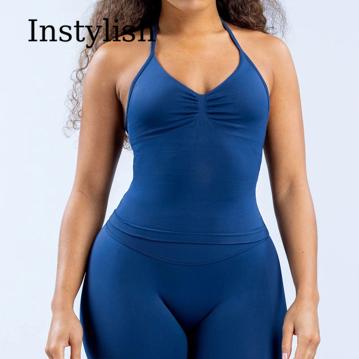 Ensemble de yoga sans couture  - Halter Neck Top avis et prix