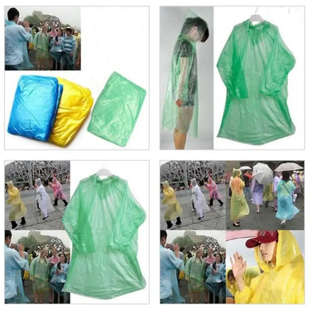 5/10PC imperméable jetable Adu - Summer Rain Clothing avis et prix