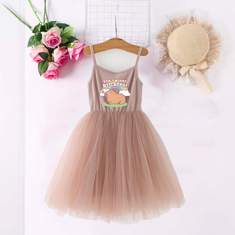Capybara filles robes Anime im - Summer Clothing Baby Girl avis et prix