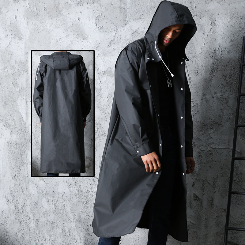 Noir mode adulte imperméable L - Summer Rain Clothing avis et prix